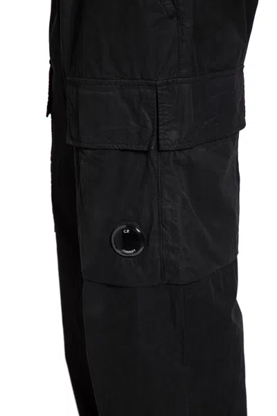 C.p. Company Cargo Pants In Black