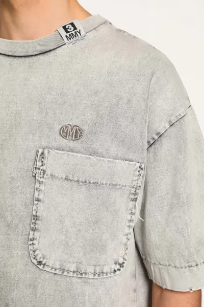 Miharayasuhiro Amateur Sewn Tee In Gray