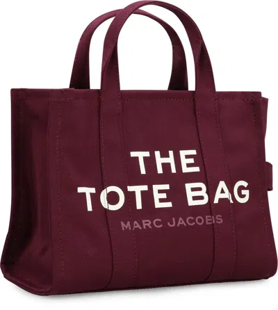 Marc Jacobs The Medium Tote Shopper Bag In Burgundy