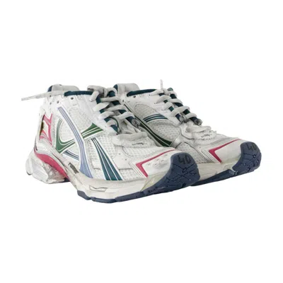 Balenciaga Women Runner Low-top Mesh Sneakers In White