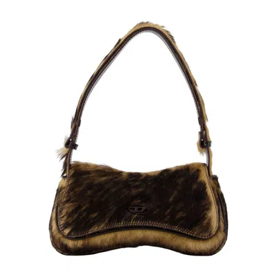 Diesel Play Pouch In Brown