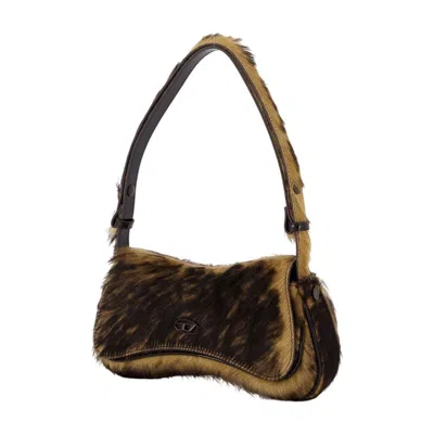 Diesel Play Pouch In Brown