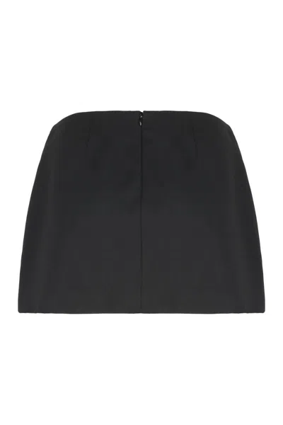 Pinko Memory Mini Skirt In Black