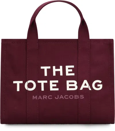 Marc Jacobs The Medium Tote Shopper Bag In Burgundy