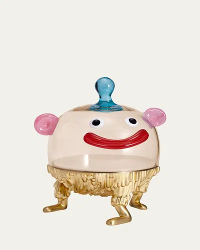 L'objet X Haas Brothers Fox Small-cake-stand In Multi