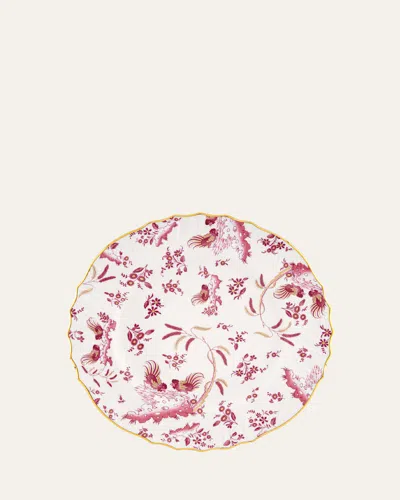 Ginori 1735 Oro Di Doccia Magenta Charger Plate In Pink