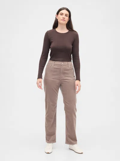 Gap Factory High Rise '90s Original Straight Corduroy Pants In Multi