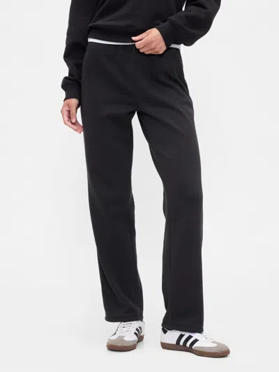 Gap Factory Gap Logo Pull-on Slim Sweatpants In Black