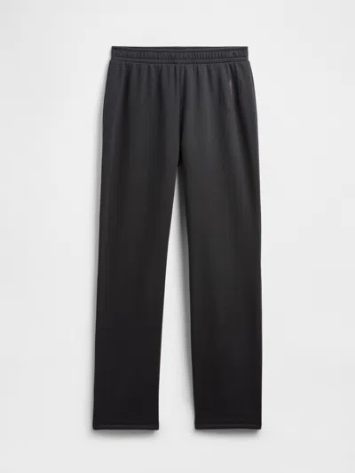 Gap Factory Gap Logo Pull-on Slim Sweatpants In Black