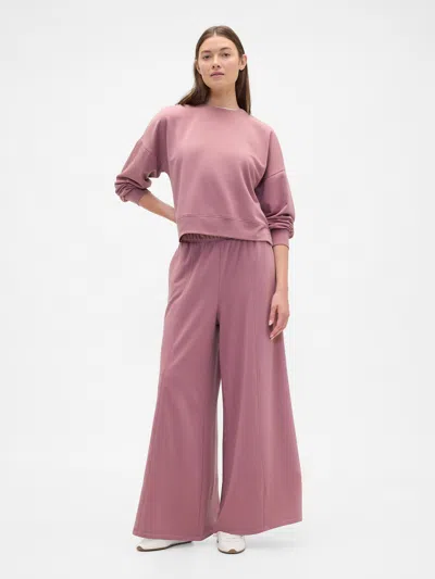 Gap Factory Cloudlight Pull-on Super-wide Pants In Pink