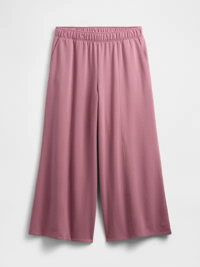 Gap Factory Cloudlight Pull-on Super-wide Pants In Pink