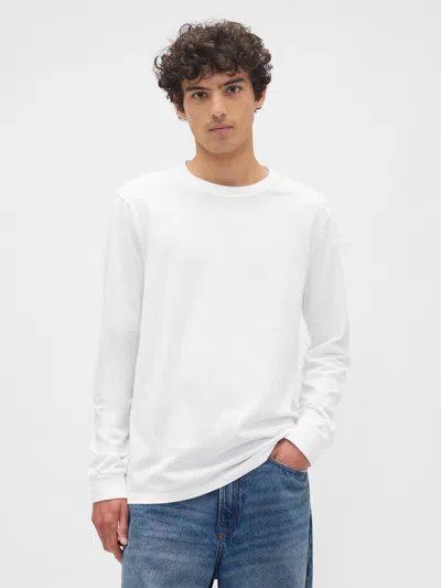 Gap Factory Everyday Soft Crewneck T-shirt In White