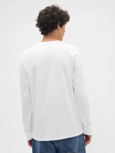 Gap Factory Everyday Soft Crewneck T-shirt In White