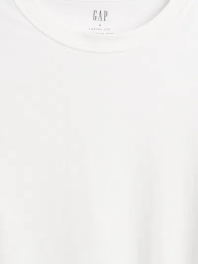 Gap Factory Everyday Soft Crewneck T-shirt In White