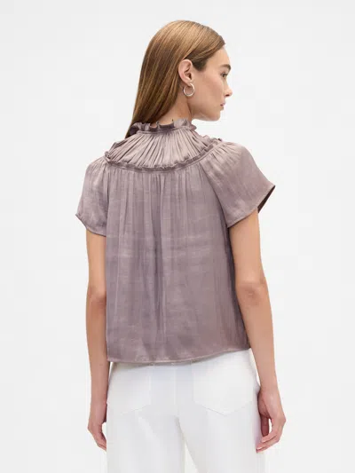 Gap Factory 100% Recycled Relaxed Splitneck Top In Multi