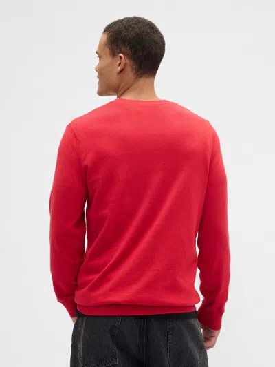 Gap Factory Crewneck Sweater In Red