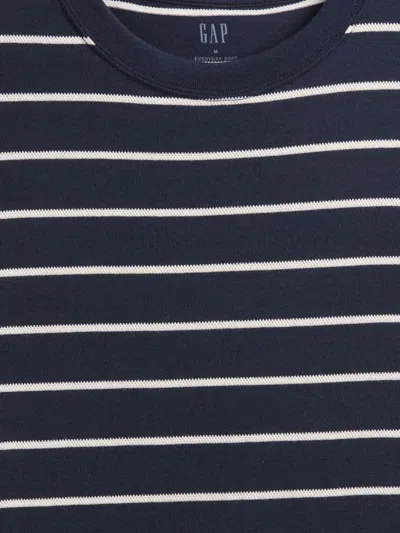Gap Factory Everyday Soft Stripe Crewneck T-shirt In Blue