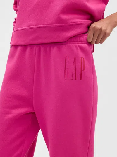 Gap Factory Gap Logo Pull-on Slim Sweatpants In Pink