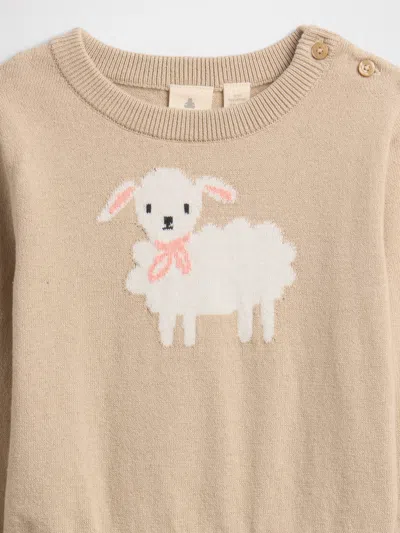 Gap Factory Baby Two-piece Sweater Set In Brown