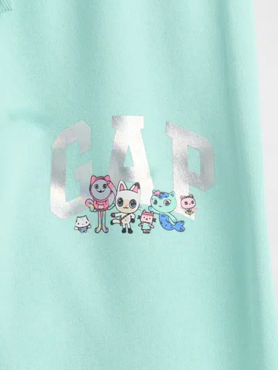 Gap Factory Babygap | Gabby's Dollhouse Relaxed Logo Pull-on Joggers In Green