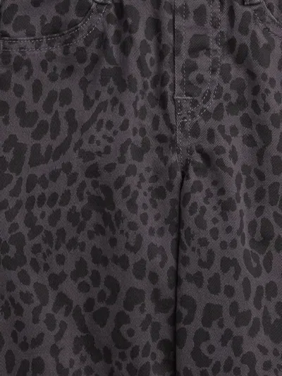 Gap Factory Babygap Pull-on Leopard Wide-leg Jeans In Multi