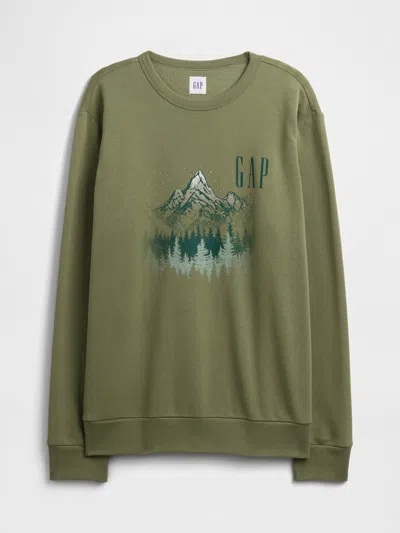 Gap Factory Gap Logo Sweatshirt In Green