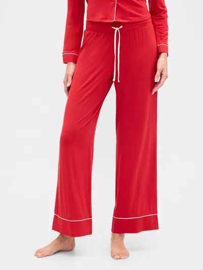 Gap Factory Modal Wide-leg Pj Pants In Red