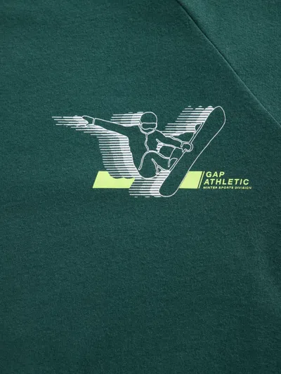 Gap Factory Kids Relaxed Graphic T-shirt In Green