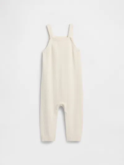 Gap Factory Baby Sweater Overalls In Neutral