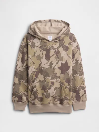 Gap Factory Kids Oversized Vintage Soft Hoodie In Multi