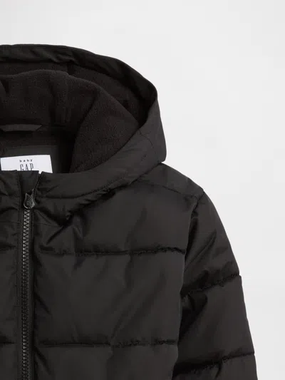 Gap Factory Babygap Coldcontrol Puffer Jacket In Black