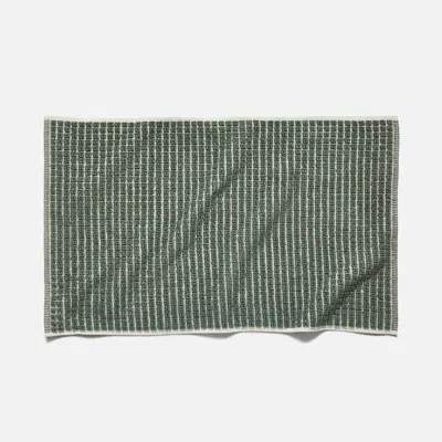 Brooklinen Soft Weave Bath Mat Size Standard In Botanical Green In Green