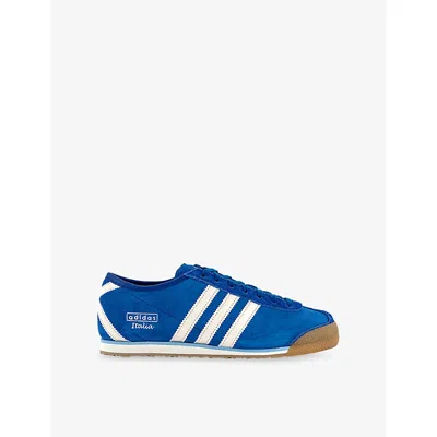 Adidas Originals Womens Team Royal Blue Cream Wh Italia 70s Suede Trainers