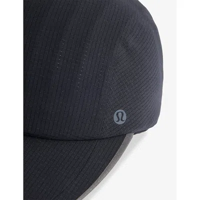 Lululemon Womens Black Fast And Free Running Hat L/xl In Brown