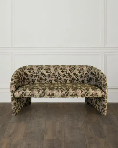 Massoud Preston Settee In Green