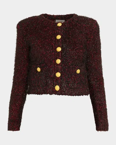 L'agence Una Knit Cardigan In Multi