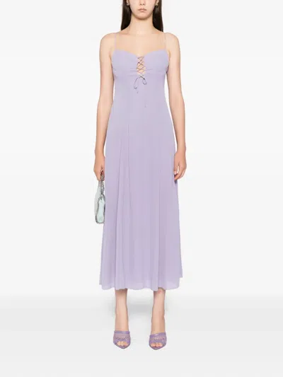 Reformation Emely Dress In Purple