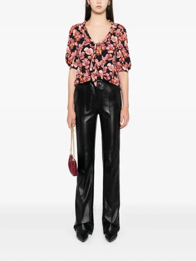 Reformation Joelle Top In Black