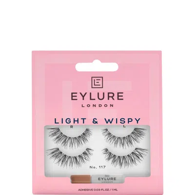 Eylure False Lashes Light & Wispy No 117 Twin Pack