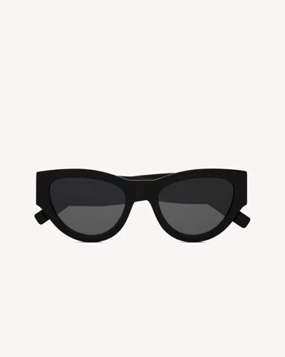 Saint Laurent Full Frame Sunglasses In Black