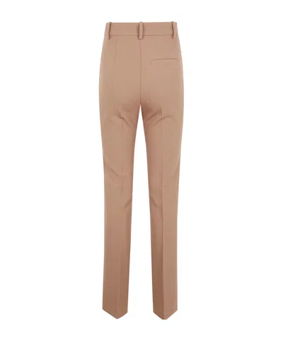 Pinko Belt Trousers In Brown
