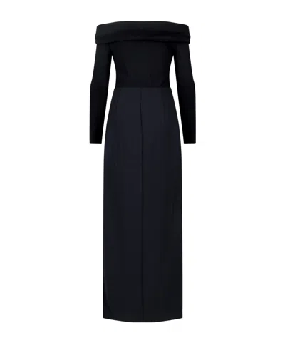 Ralph Lauren Viscose Maxi Dress In Blue