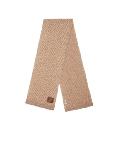 Fendi Scarfs Camel In Brown