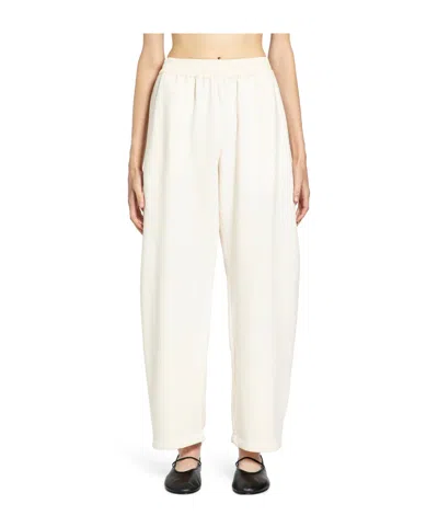 Studio Nicholson Elasticated Waistband Trousers In White