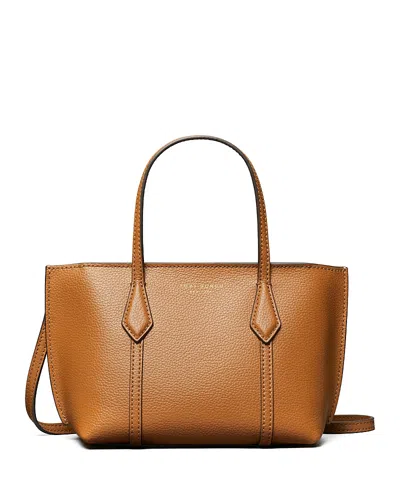 Tory Burch Mini Perry Tote In Brown