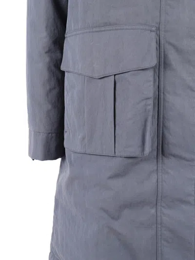 K-way Coat  Woman Color Blue In Gray