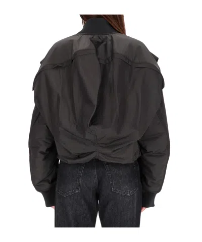 Jean Paul Gaultier Oversized Shoulder Jacket Sleeve Pocket In Black