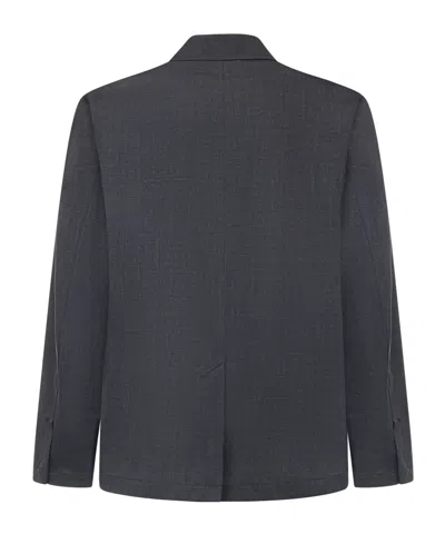 Herno Single-breasted Blazer In Black