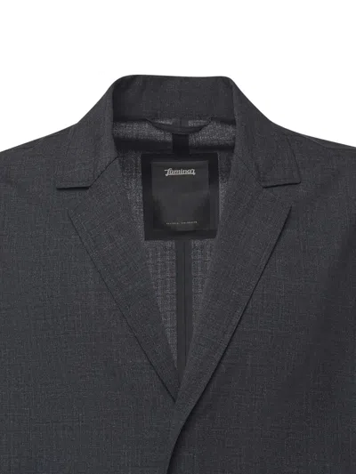 Herno Single-breasted Blazer In Black