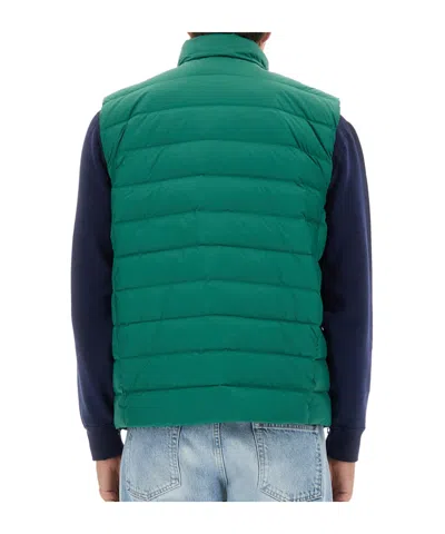 Polo Ralph Lauren Polo Pony Gilet In Green